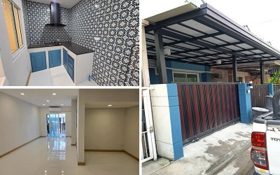 งานรีโนเวททาวน์เฮ้าส์ 2 ชั้น ให้น่าอยู่