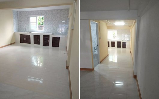 งานรีโนเวท อาคารพาณิชย์ 3 ชั้นครึ่ง