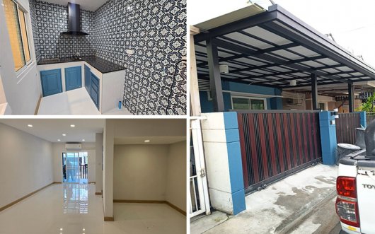 งานรีโนเวททาวน์เฮ้าส์ 2 ชั้น ให้น่าอยู่