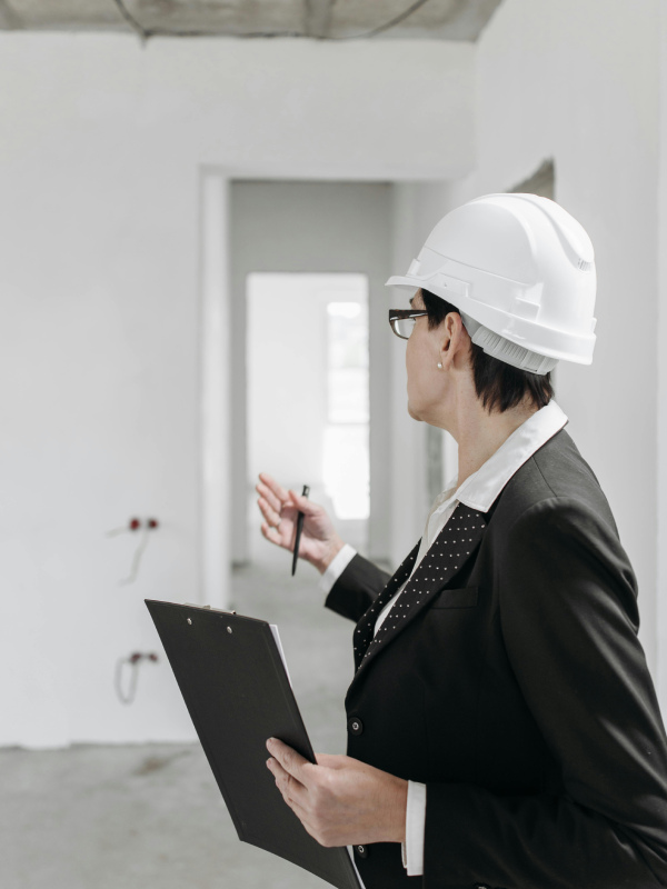 เจ้าหน้าที่ตรวจสอบสิ่งก่อสร้าง