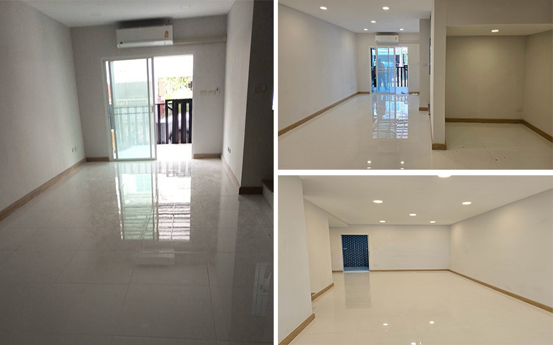 ห้องโถงชั้น2 ก่อน-หลัง รีโนเวท