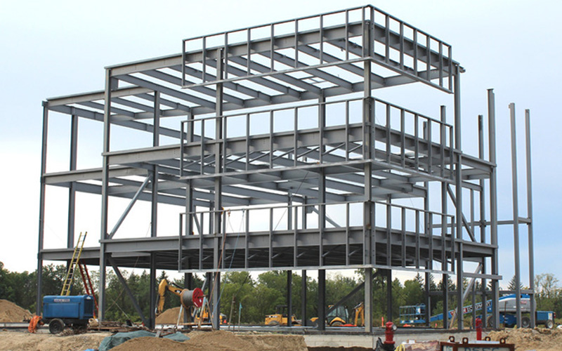รับงานโครงสร้างเหล็ก โครงสร้างปูน โครงสร้างคอนกรีต ในบริการรับเหมา